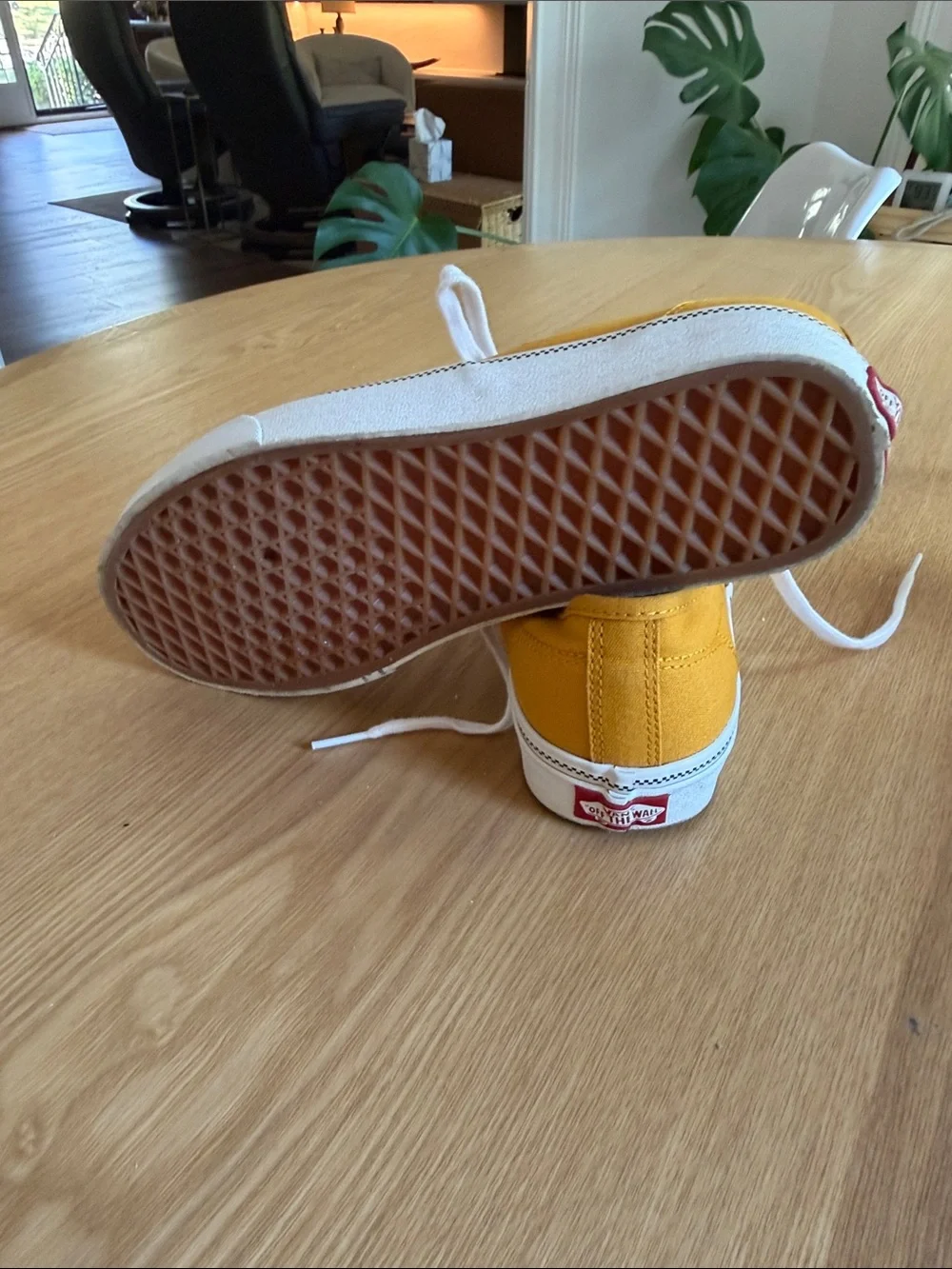 Vans Women’s Doheny Decon Golden Yellow Canvas Sneakers 9